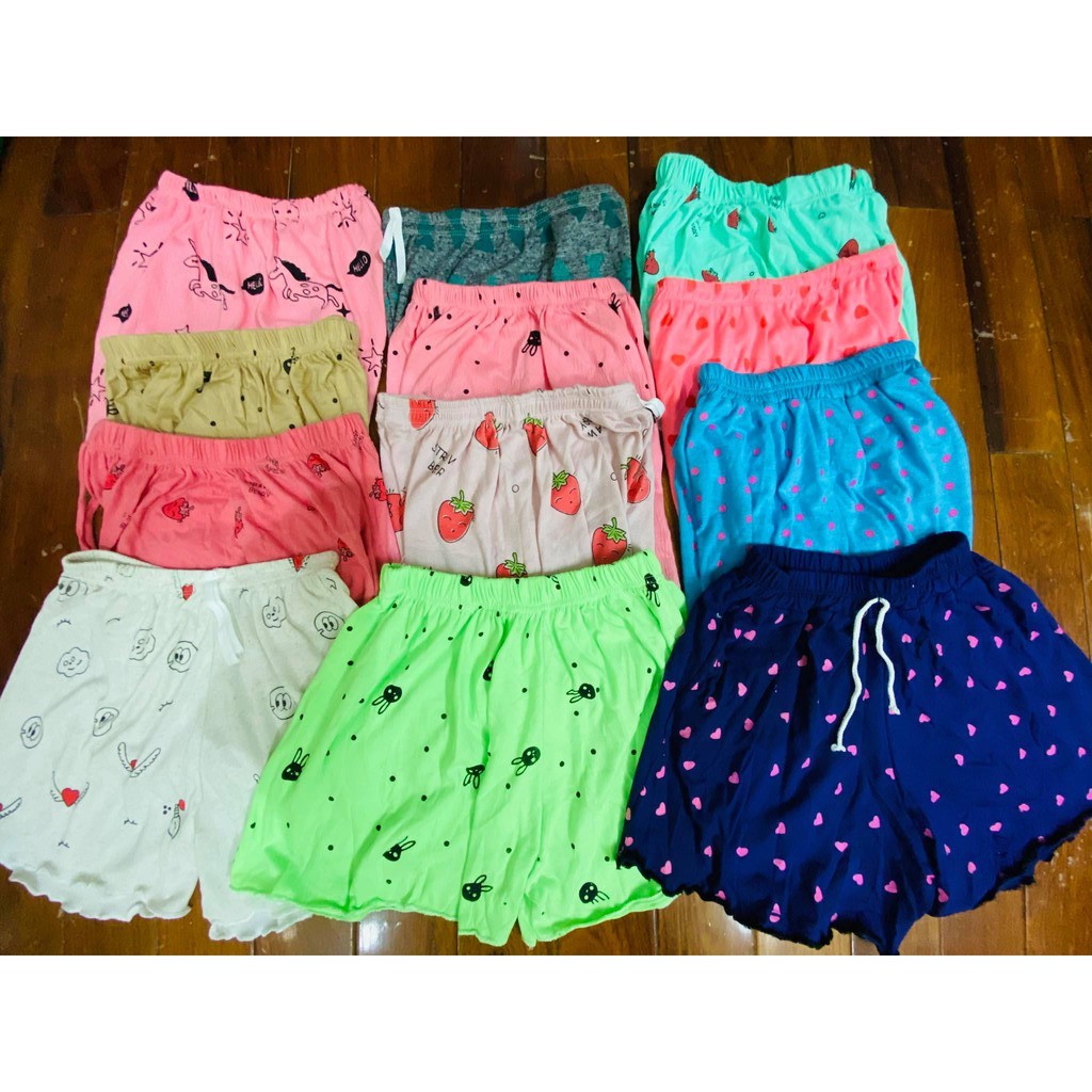 [CHỌN MẪU] Quần đùi nữ mặc nhà cotton siêu mát, họa tiết cute, nhiều hình, freesize 35-60kg