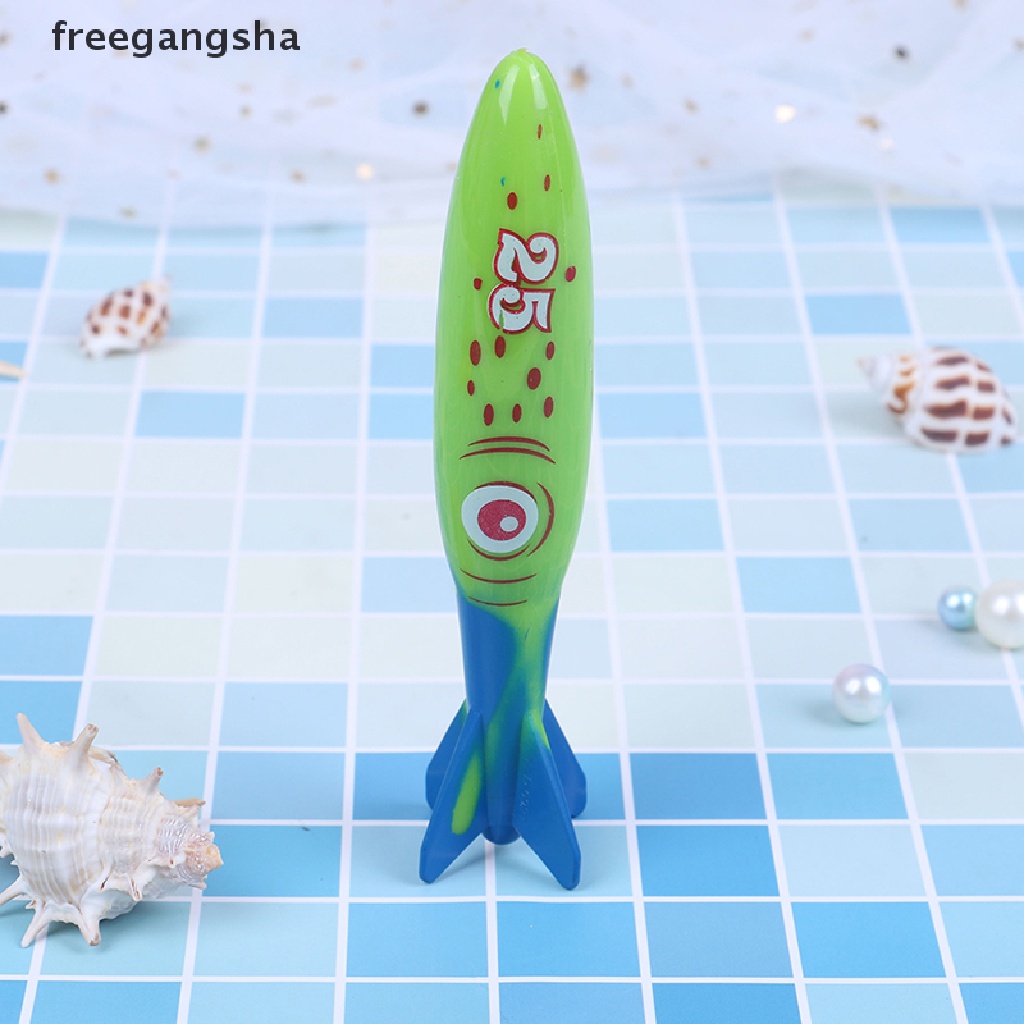[FREG] 19pcs Swimming Pool Throwing Diving Toys Underwater Rings Diving Circle Set FDH