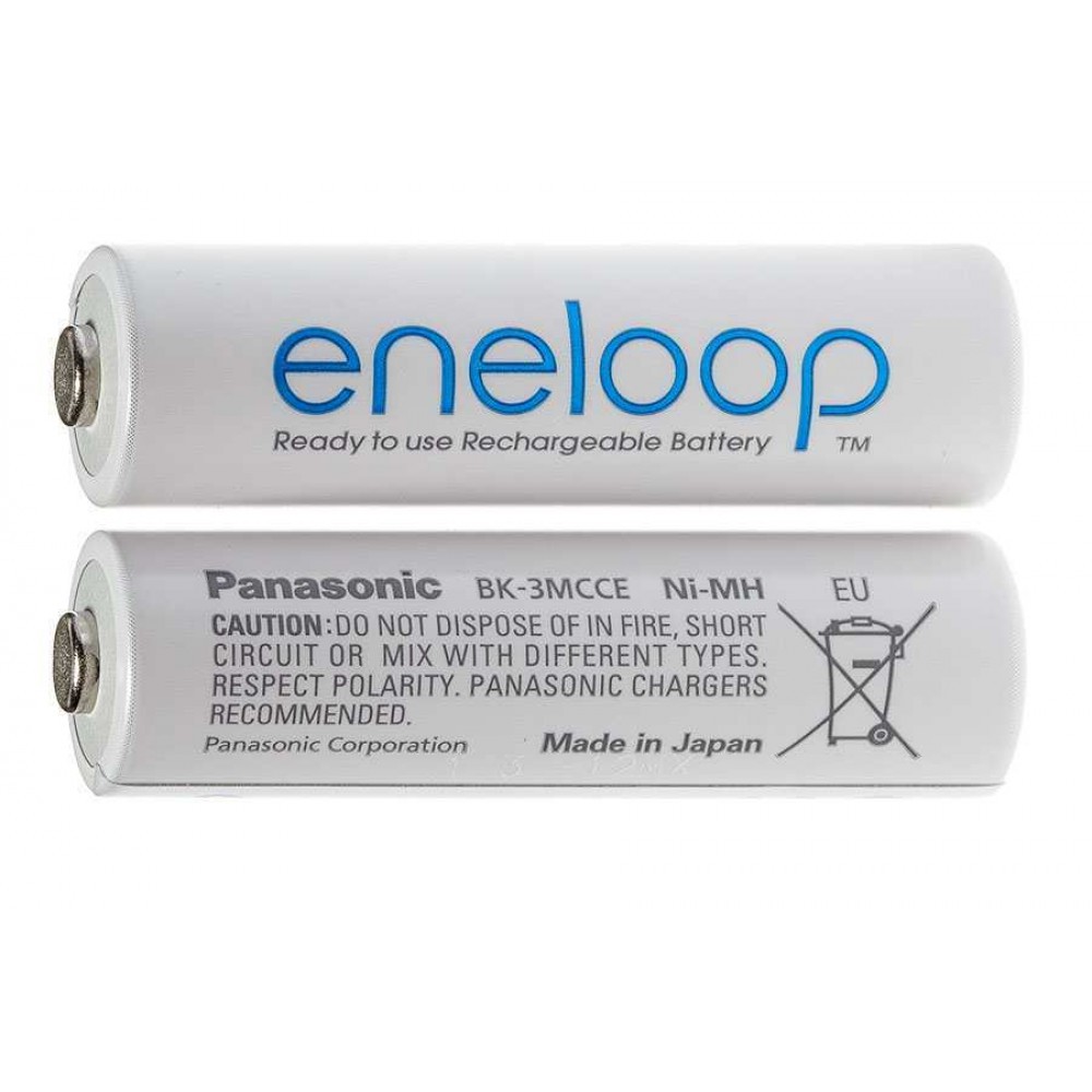 Vỉ 2 Pin Sạc AA Panasonic Eneloop 2000mAh BK-3MCCE/2BT (Hàng Chính Hãng