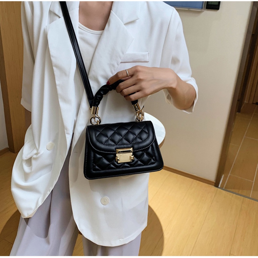 Túi xách Nữ Linh Store Túi Đeo Chéo Trần Trám Da Mềm Cao Cấp Form Đứng Chuẩn Từng Chi Tiết Phong Cách Hàn Quốc