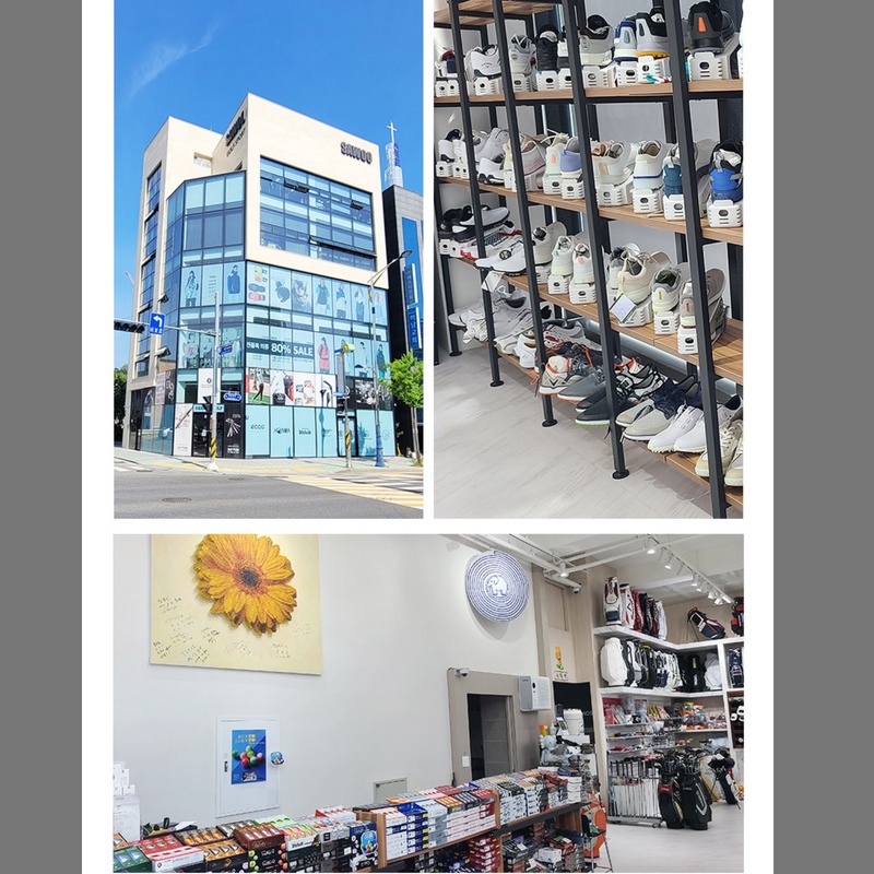 Hàn Quốc  Metal Black/ da tổng hợp/ Găng tay golf của nam /Men's Golf glove