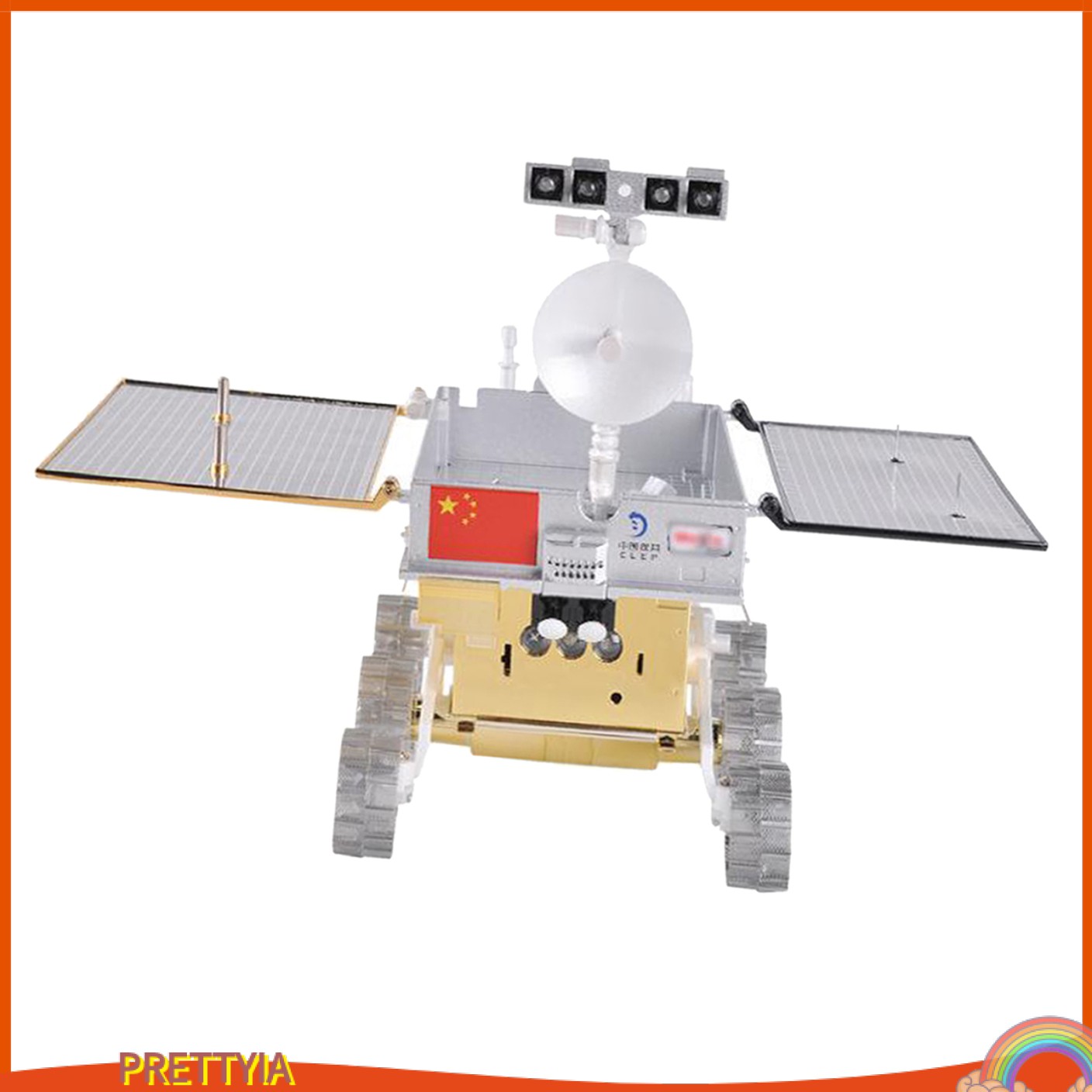 Mô Hình Xe Lunar Rover 3d Tỉ Lệ 1 / 16 Bằng Kim Loại