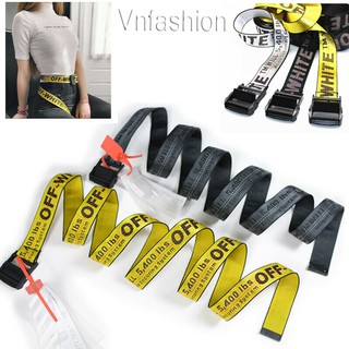 OFF WHITE Dây Nịt Kim Loại Cá Tính Trẻ Trung 200cm- OFF-WHITE BELT -