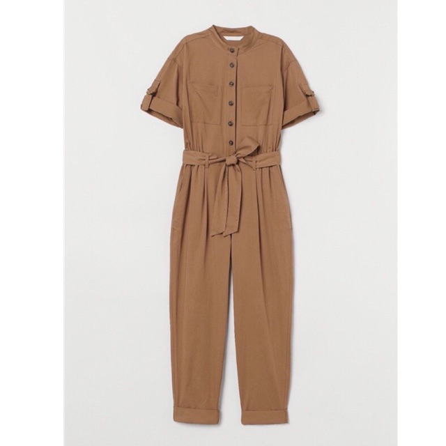 Set jum màu nâu tây phối cúc