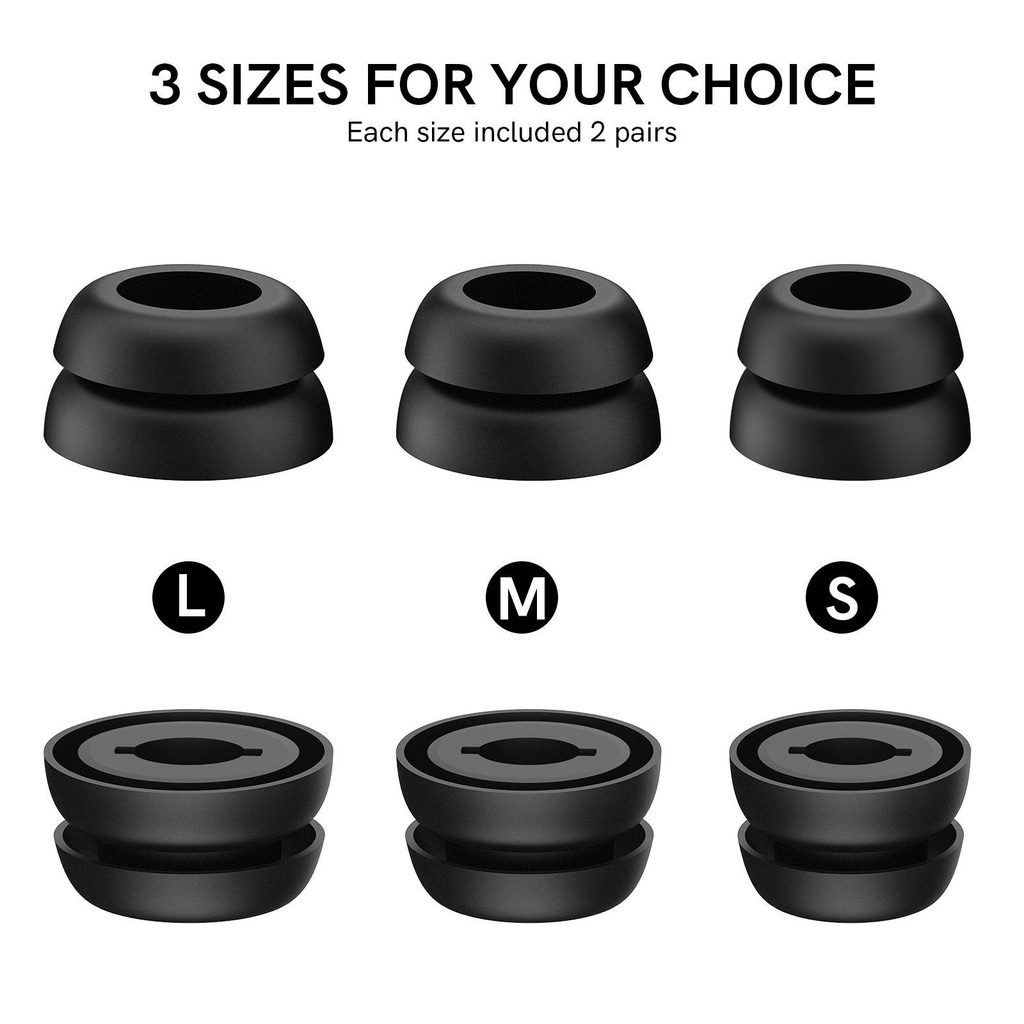 JONYE Set 12 Nút Tai Nghe Chống Rơi Thay Thế Chuyên Dụng Cho Samsung Galaxy Buds Pro