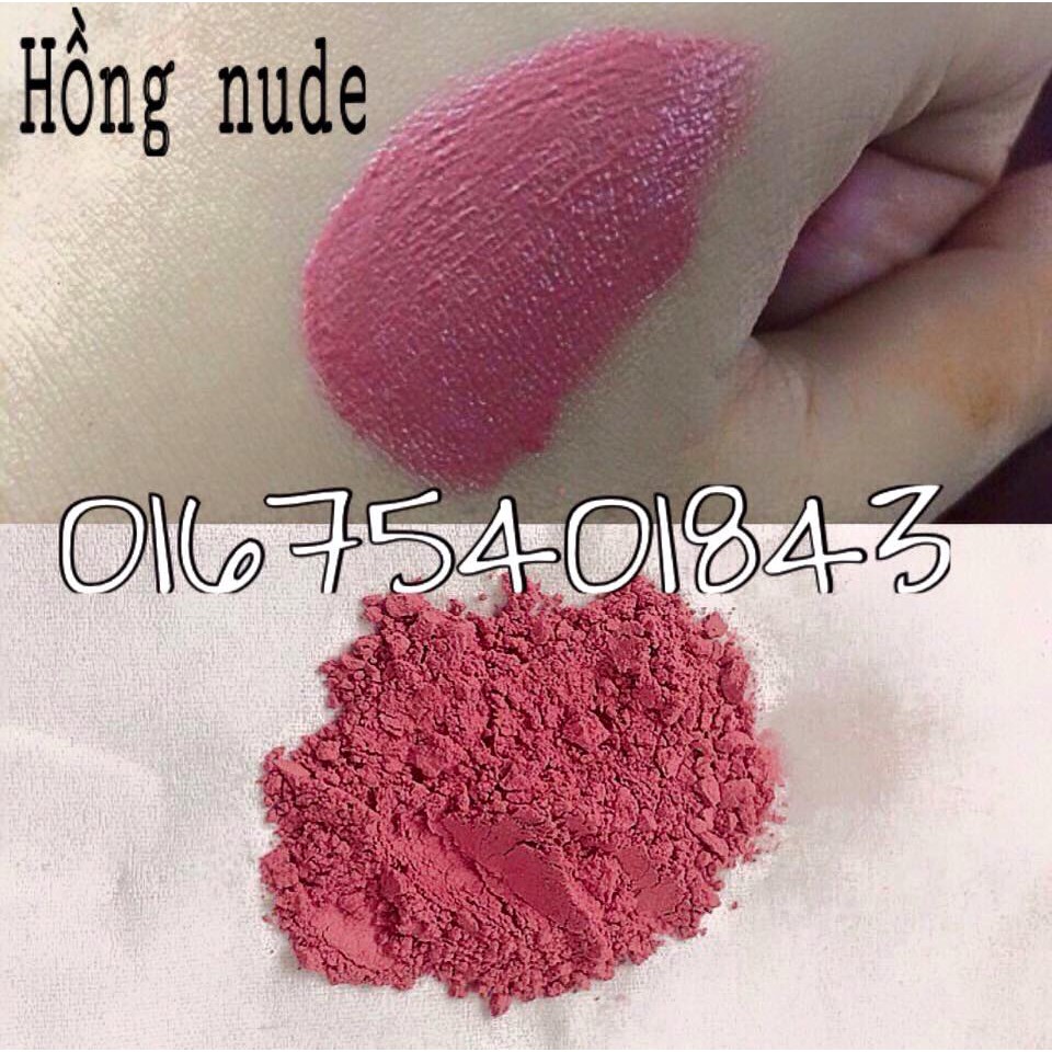 Màu khoáng làm son Mymix pink blush (hồng đất)