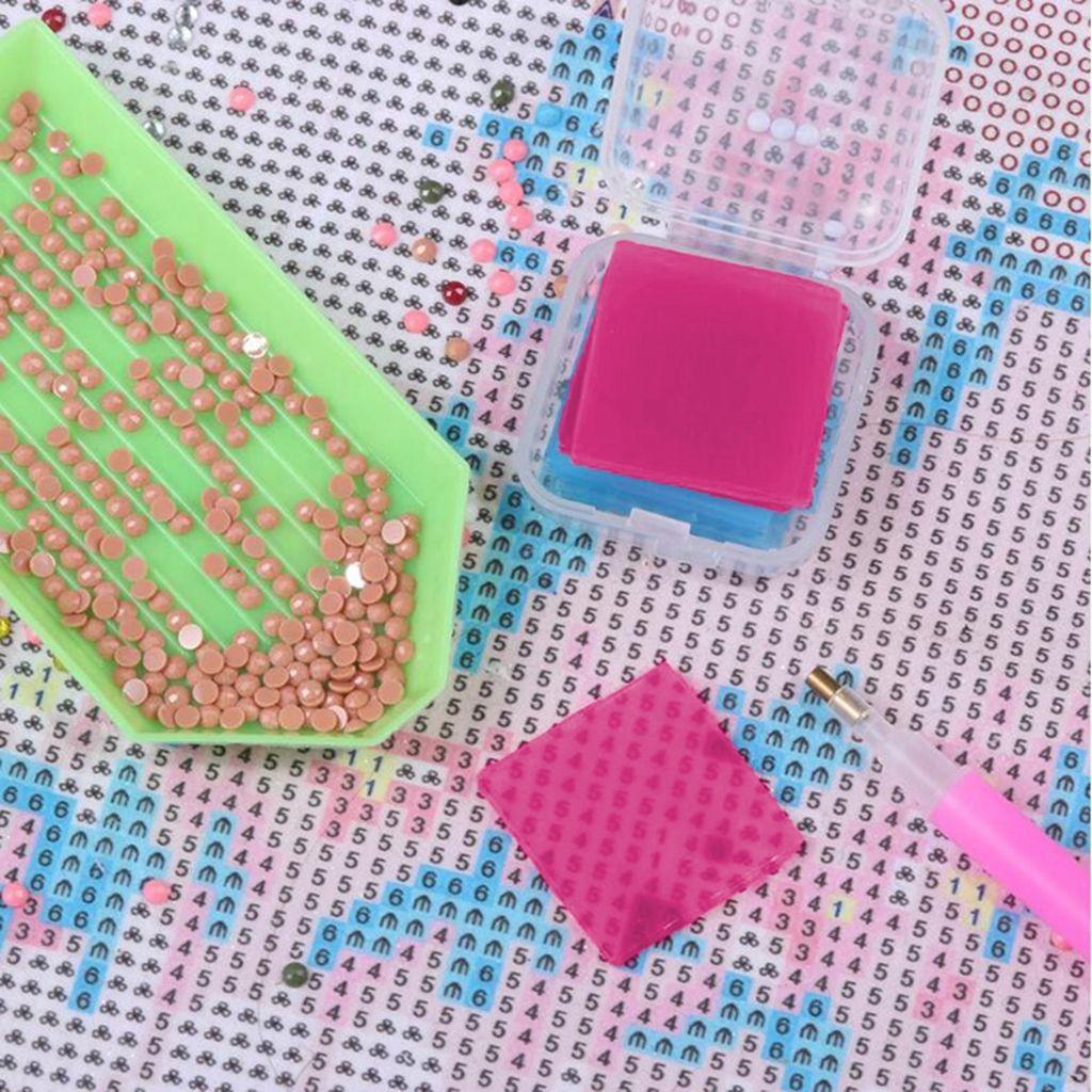 Sáp Silicone Dùng Vẽ Tranh Đất Sét DIY Kèm Hộp Đựng