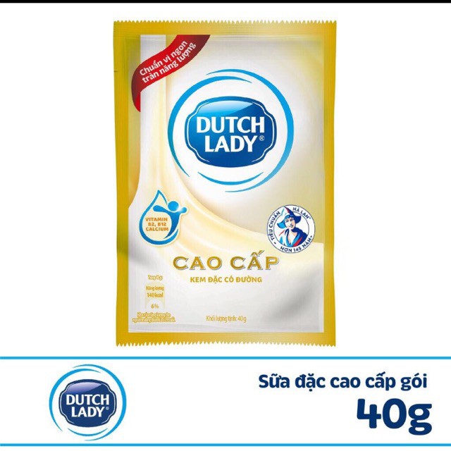 Sữa đặc cao cấp Cô gái Hà Lan - gói 40g