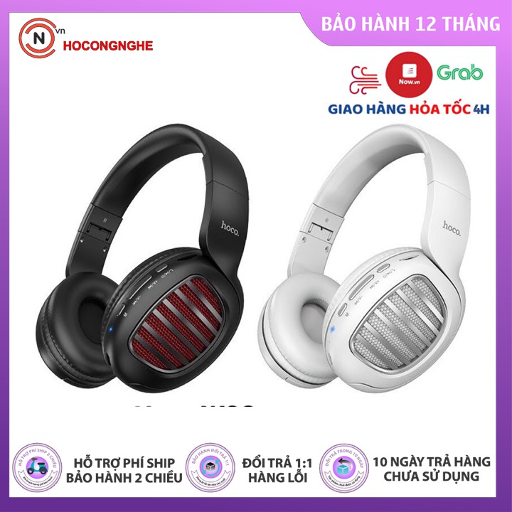 🌟CHÍNH HÃNG🌟 Tai nghe bluetooth chụp tai bluetooth chống ồn, âm cực hay,tai nghe không dây HOCO W23 {BẢO HÀNH ĐỔI MỚI}