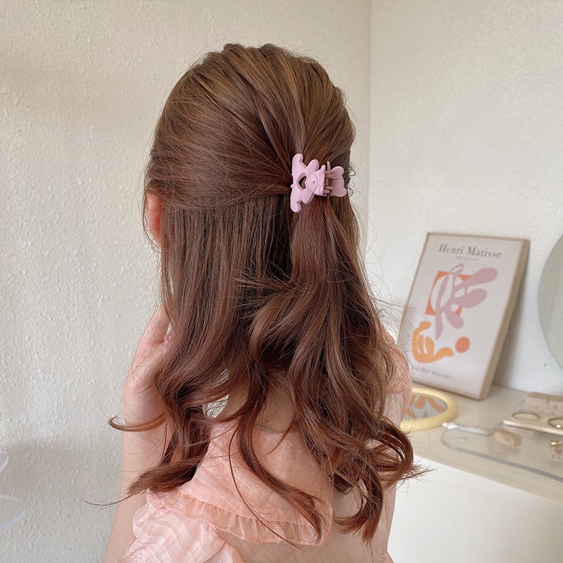Kẹp Tóc Hình Gấu Hoạt Hình Đơn Giản Phong Cách Hàn Quốc