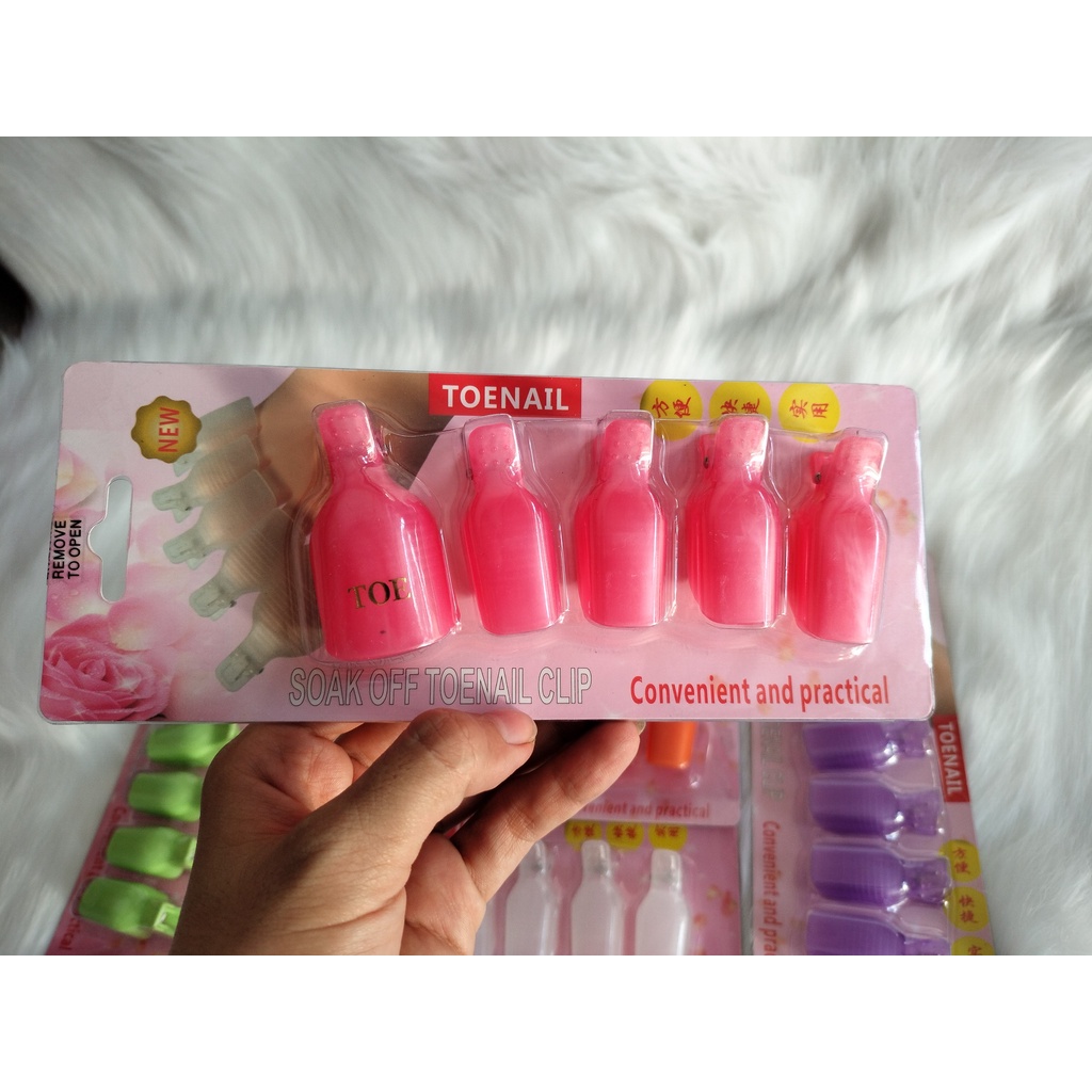 Dụng cụ ủ tháo gel móng tay