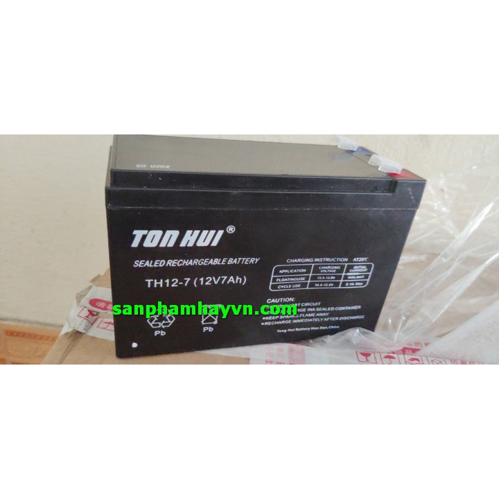 Ác quy 12V xe ô tô điện trẻ em -7AH