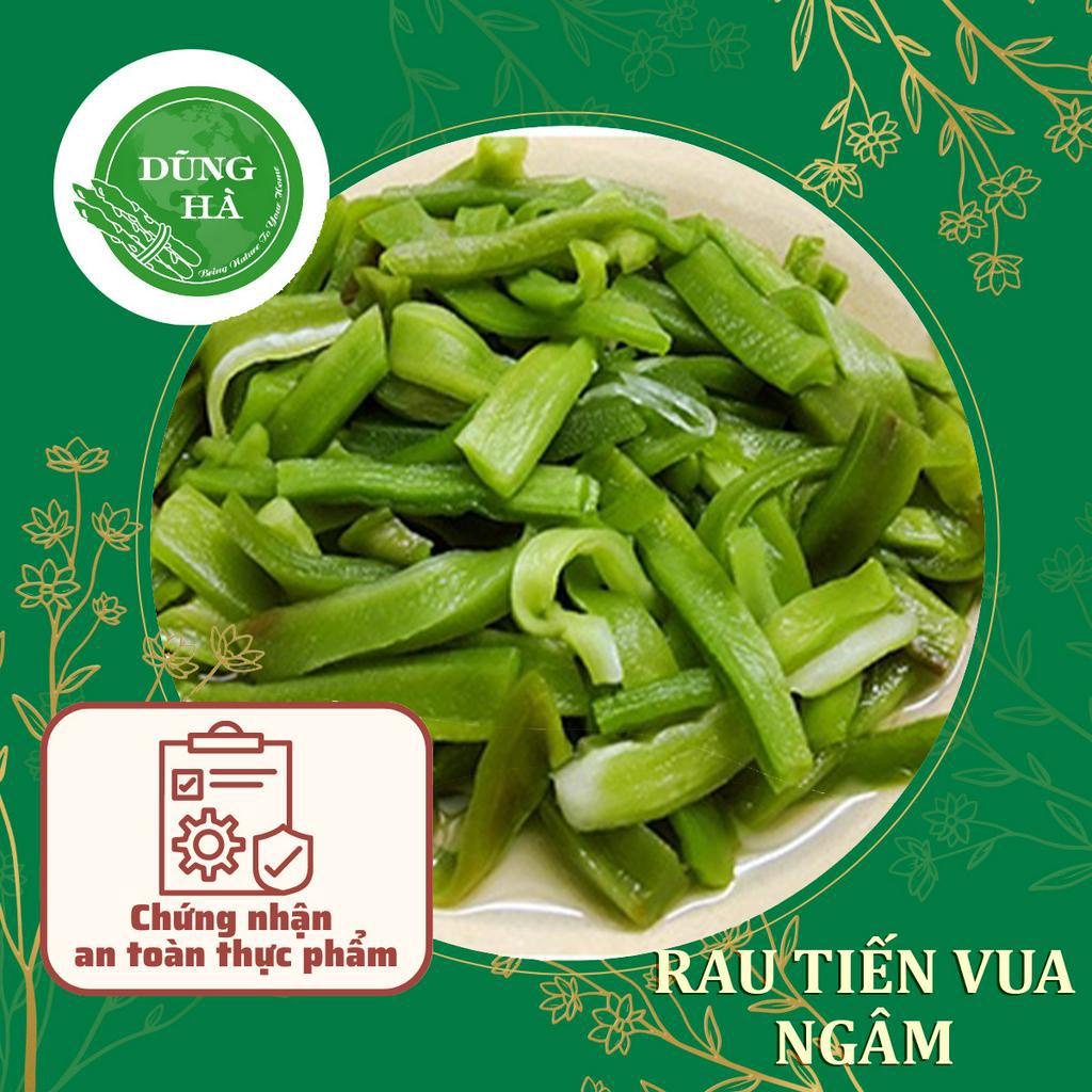 Rau tiến vua ngâm sẵn cắt lát hàng tươi - thơm ngon hảo hạng đóng gói 280g