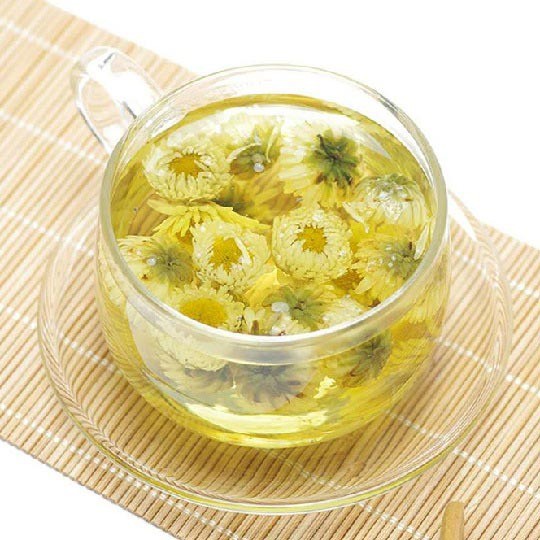 [TRÀ THẢO DƯỢC] Trà hoa cúc vàng nguyên bông gói 100gam