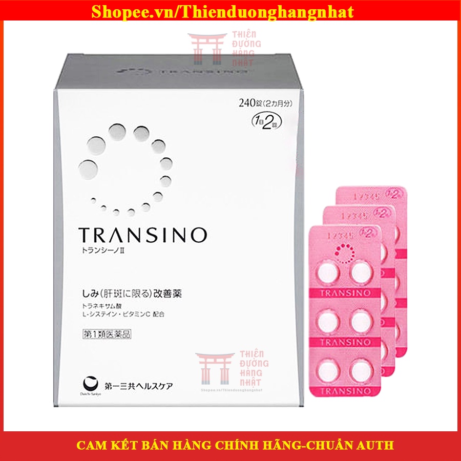 Viên uống sáng da Transino Nhật Bản