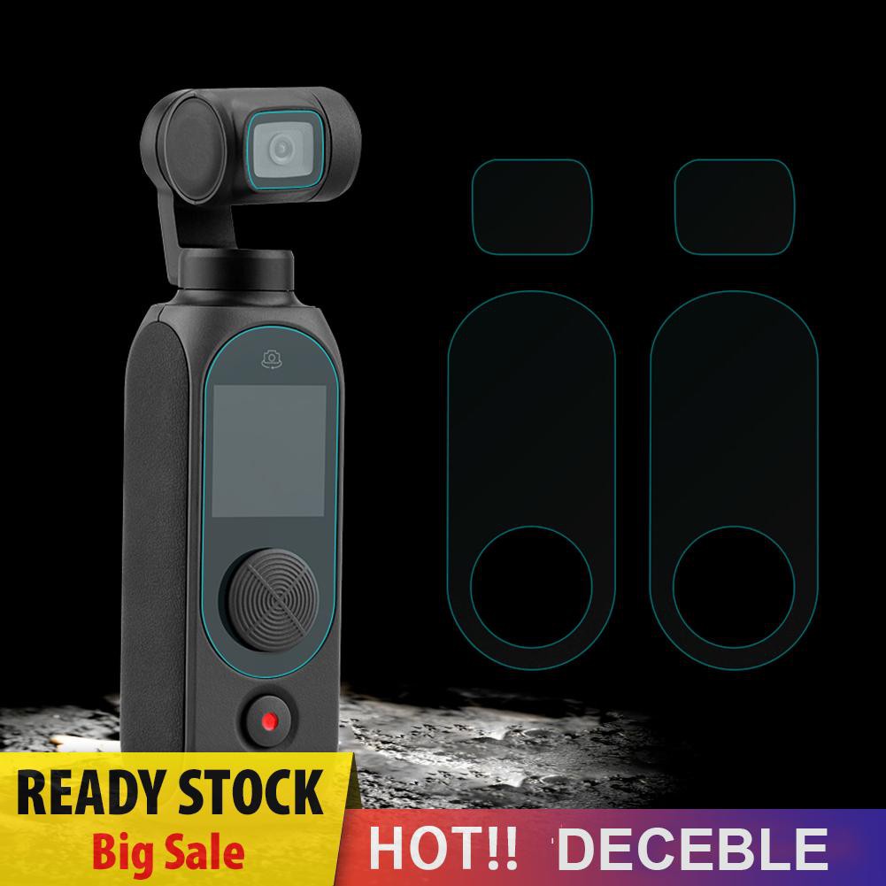 Deceble Tempered Glass Scratch-proof Lens Screen Protective Film for FIMI PALM 2