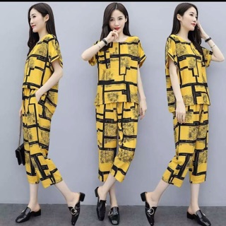 Sét bộ thun nữ duyên dáng