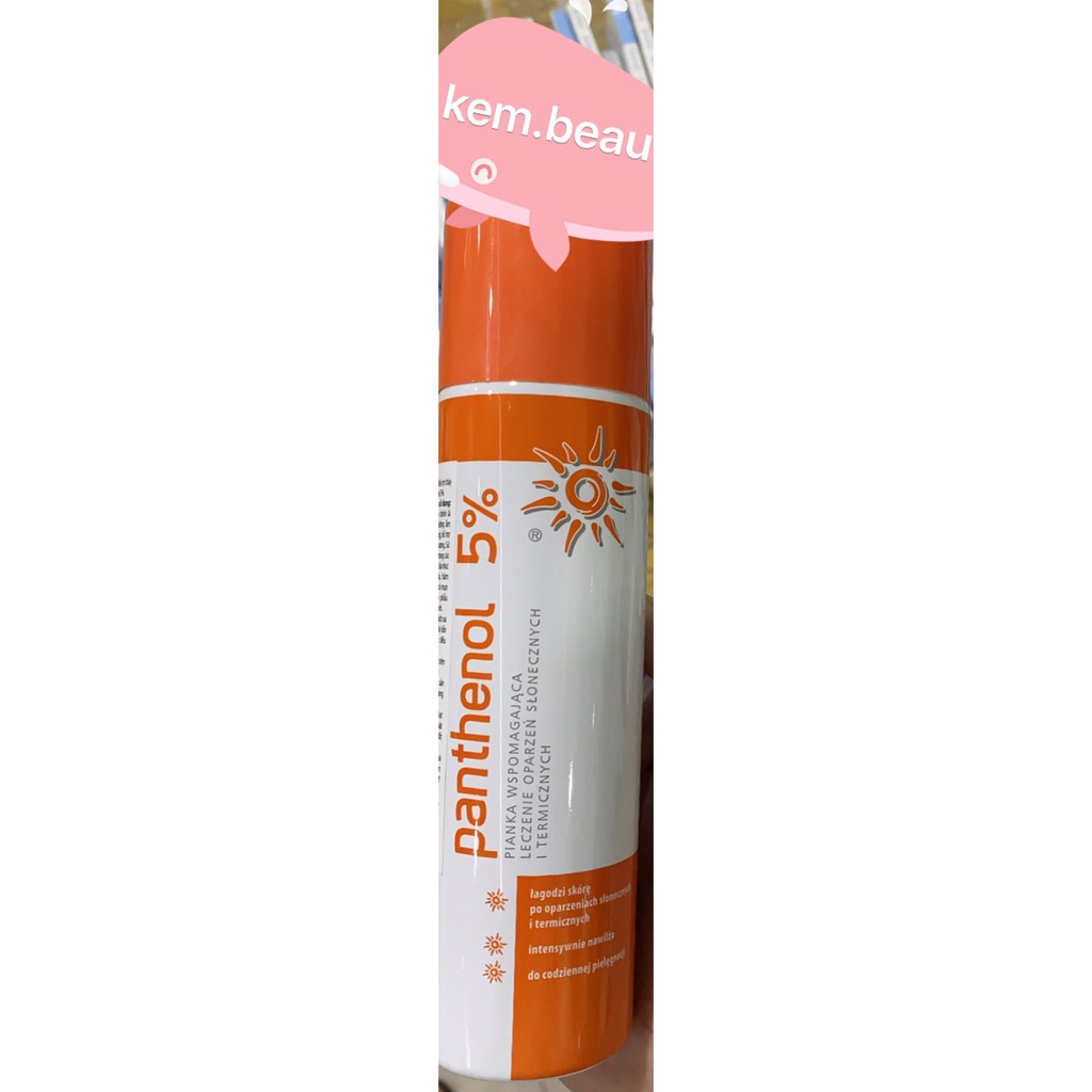 Panthenol xịt bỏng BaLan