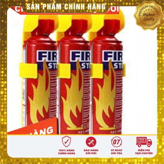 Bình cứu hoả 500ml dạng xịt. Bình chữa cháy mini FireStop NEM