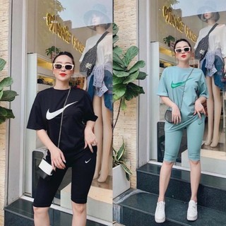 Bộ Đồ Nữ Lửng Thun Cotton Cao Cấp Siêu Thời Trang