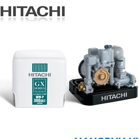 Máy bơm nước tăng áp Hitachi WM-P300GX2-SPV, bảo hành 3 năm