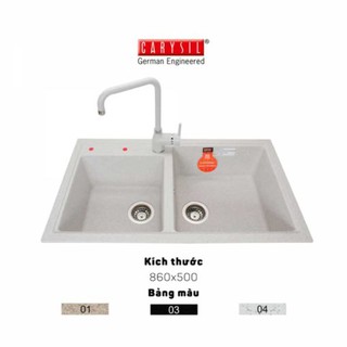 Chậu rửa chén Carysil VIC3