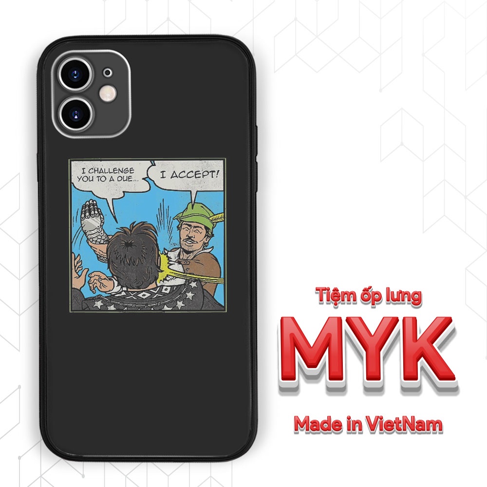 Ốp chống sốc DUEL MYK độc lạ cho Iphone 5 6 7 8 Plus 11 12 Pro Max X Xr-LAK0003517