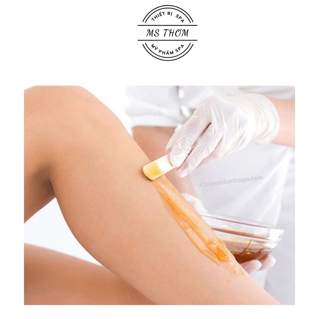 Que đè lưỡi gỗ dùng để quét sáp wax, quét gel siêu tiện lợi