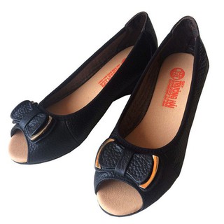 Giày đế xuồng cao cấp 🎁FREESHIP🎁 Giảm 10K khi nhập mã [GIAYNU01] Giày đế xuồng hở mũi Trường Hải