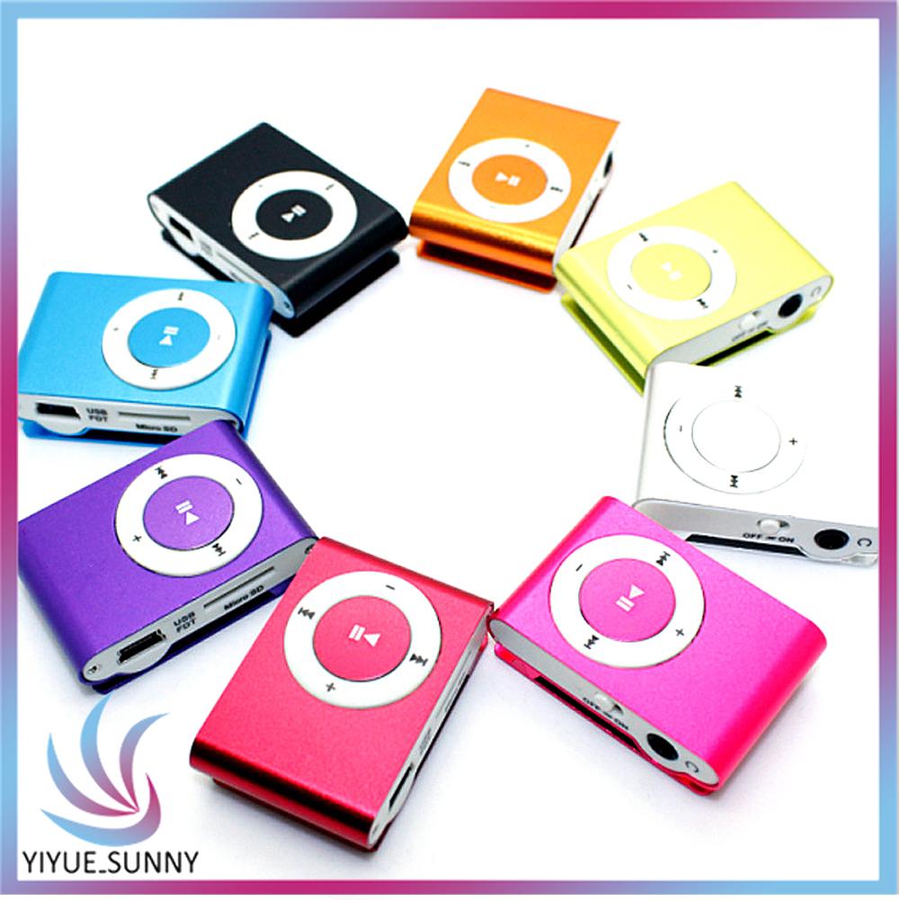 Bán  Máy nghe nhạc MP3 mini vỏ nhôm kèm dây cáp + tai nghe Siêu rẻ