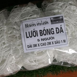 Lưới bóng đá 5nguoi cước hdpe 3x2x1