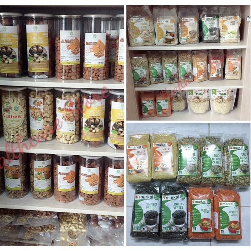 Hạt Dinh Dưỡng và Đậu Hữu Cơ