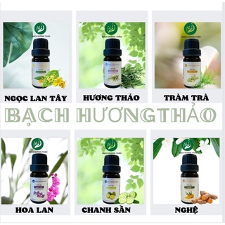 Các loại tinh dầu 10ml thiên nhiên nguyên chất ,lavender, bergamot, trà trắng, hoa hồng, bưởi, cam , chanh