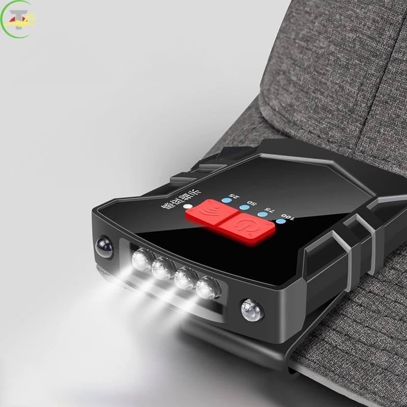 Đèn LED Gắn Mũ Lưỡi Trai Chống Thấm Nước Dùng Cho Câu Cá Ban Đêm Tiện Lợi