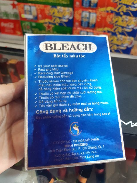 Bột tẩy màu tóc Bleach