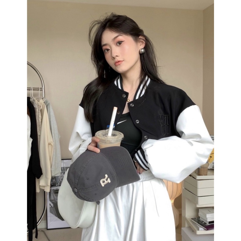 Áo Khoác Nữ FORM LỬNG Áo khoác chống nắng cực tốt Hàng Thêu Chữ cao cấp FORM CHUẨN CROPTOP U85 [NewUnisex]