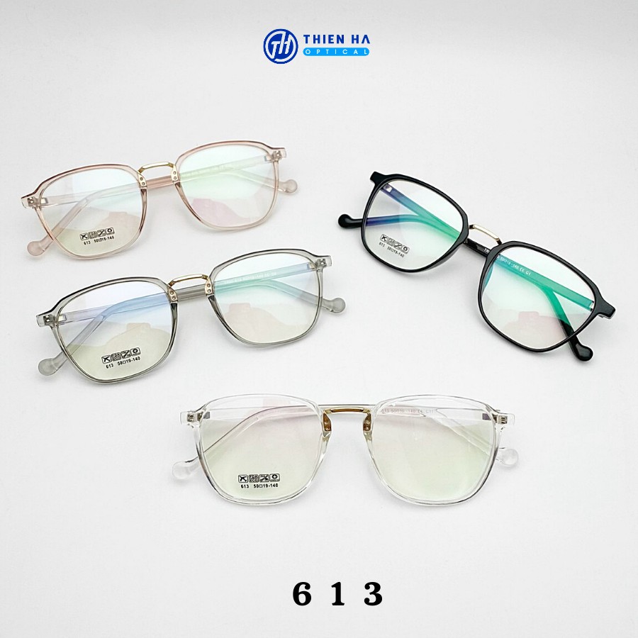 👑 [HÀNG CAO CẤP] Gọng kính nhựa dẻo form vuông unisex siêu rẻ-siêu hot , nhiều màu G613 👓 | BigBuy360 - bigbuy360.vn