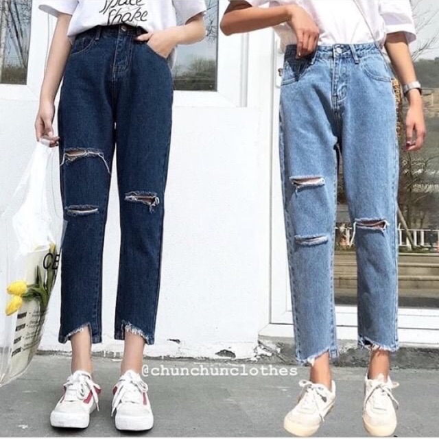 Baggy rách kiểu