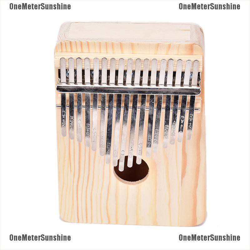 Đàn kalimba bằng gỗ thông cứng 17 phím