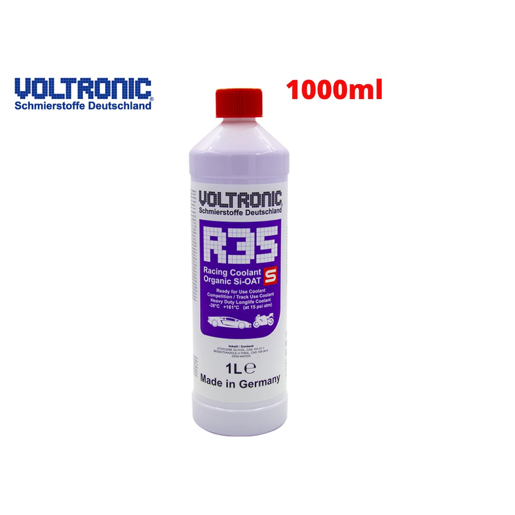 Nước Làm Mát Pha Sẵn Voltronic R35 S Racing Coolantx 161 Độ Sôi 1000ml