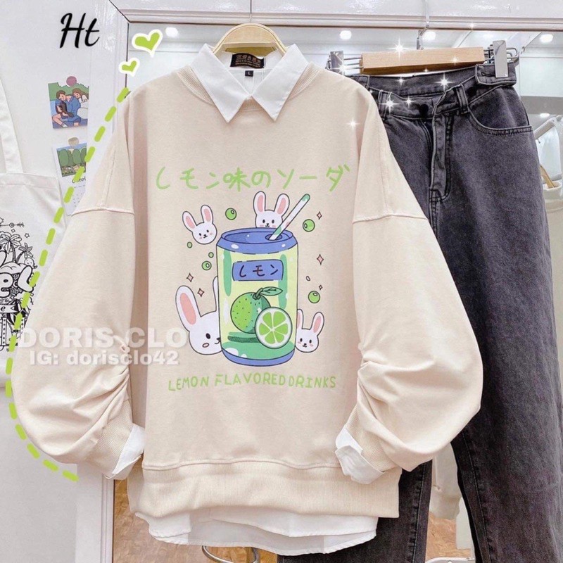 Áo nỉ bo thỏ nước ngọt HT11 | BigBuy360 - bigbuy360.vn