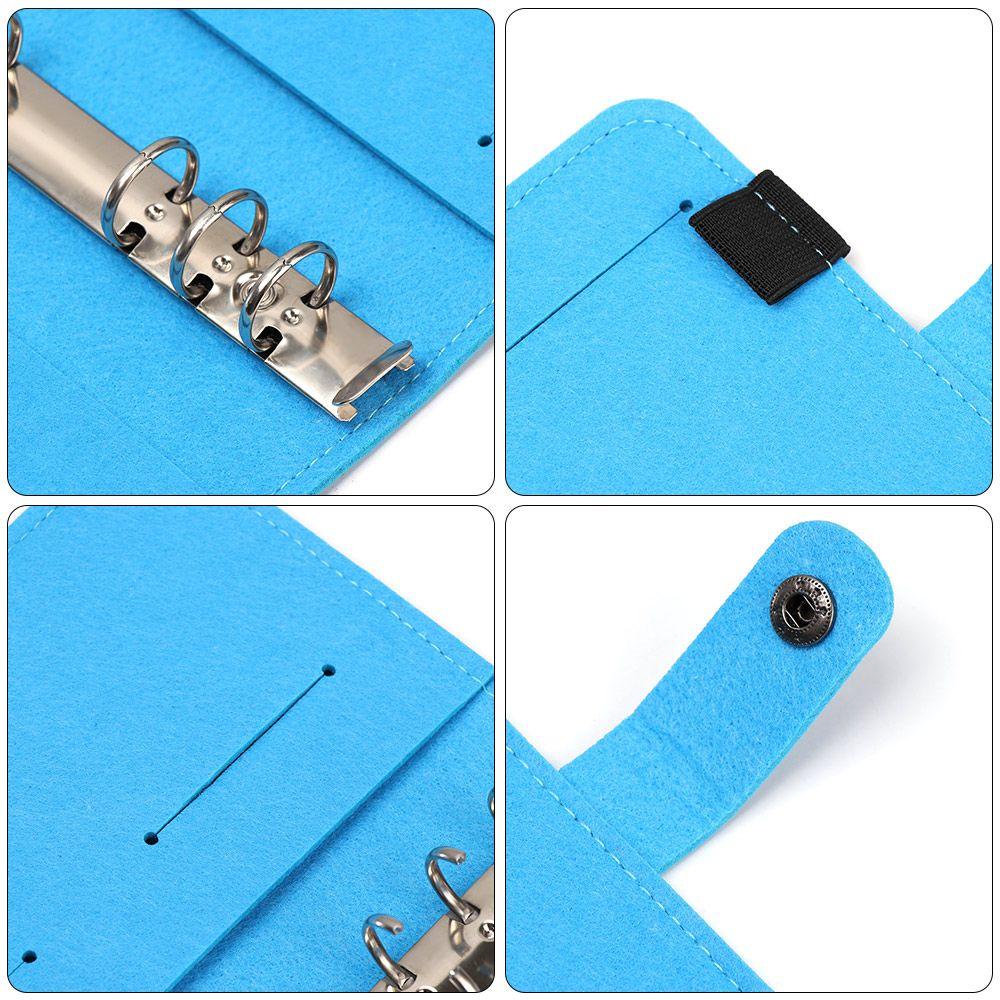 Sổ Tay Khổ A5 A6 Bằng Vải Nỉ Nhiều Màu Thời Trang