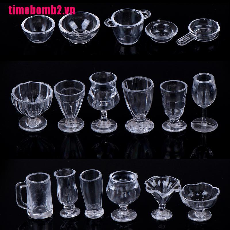 Bộ Đồ Chơi Nhà Bếp 17 Món Tỉ Lệ 1: 12 Cho Búp Bê