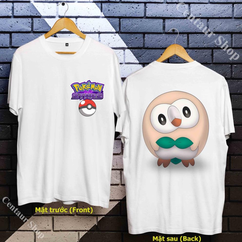 [ƯU ĐÃI] 🎁 Áo Rowlet - Áo Mokuro - Rowlet T-Shirt siêu đẹp - RWL-005