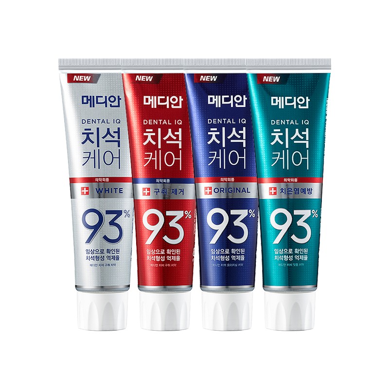 Kem đánh răng Median 93% Toothpaste Chính Hãng Hàn Quốc 120gr