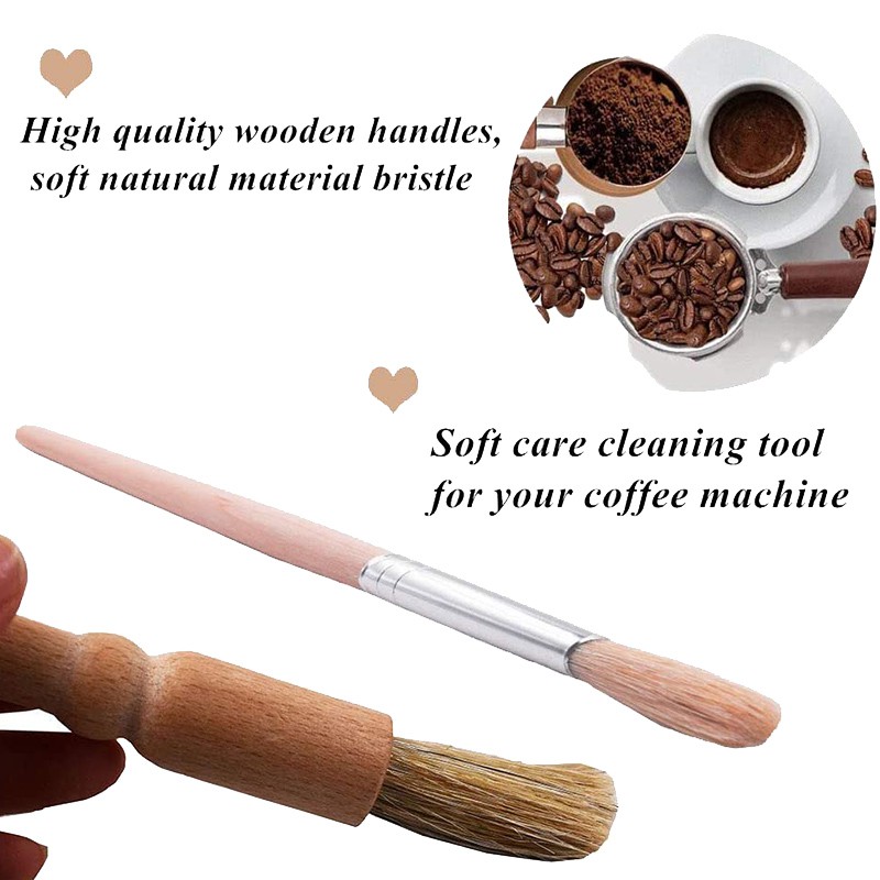 Coffee Machine Cleaning Brush Set,4 Pcs for Coffee Machine Group Head