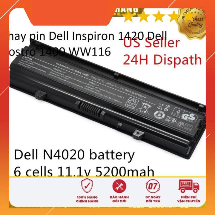 ⚡Thay pin Dell Inspiron 1420 Dell Vostro 1400 WW116