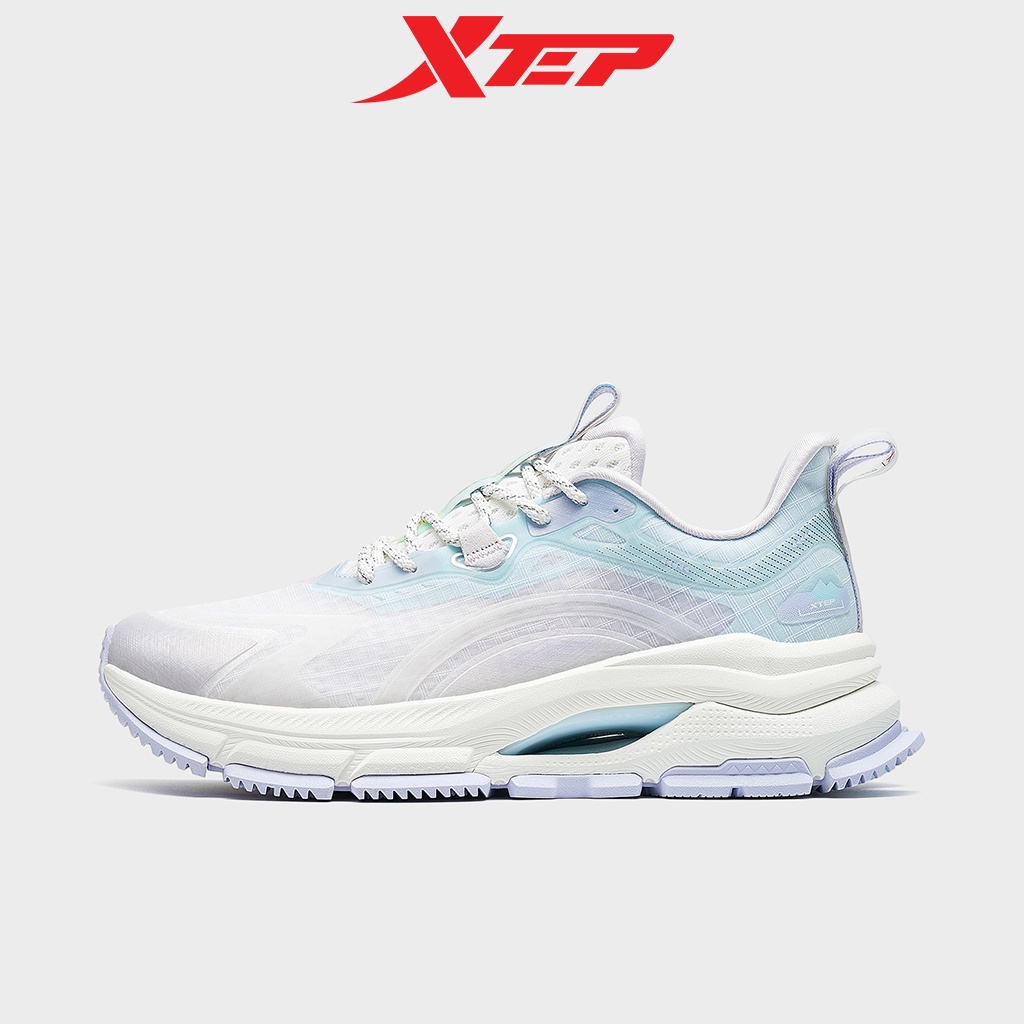 Giày sneaker nữ Xtep, đế giày thoáng cao tôn dáng khi phối đồ, chất liệu lưới thoáng khí 878218320003