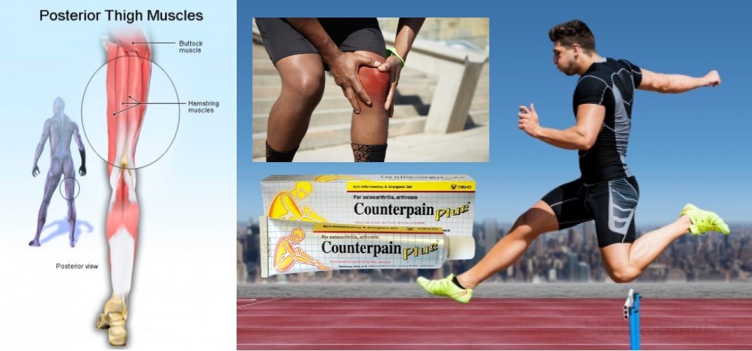 Dầu xoa bóp ġiảm ƌau Counterpain Plus Thái Lan màu vàng