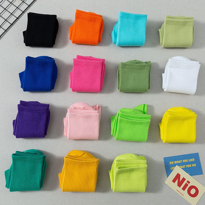 Vớ ống vừa màu sắc kẹo ngọt xinh xắn